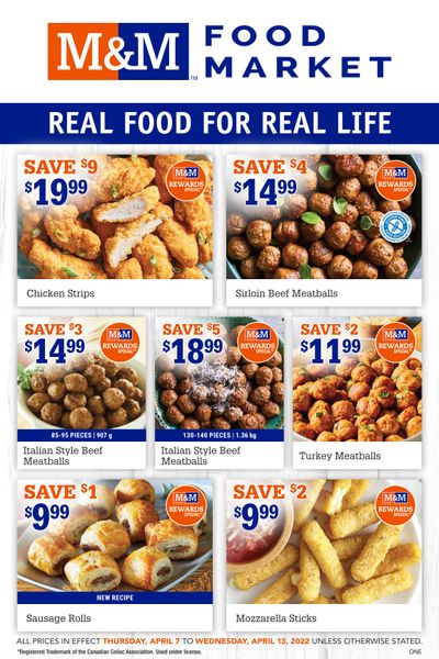 M&M Food Market (ON) Flyer April 7 to 13