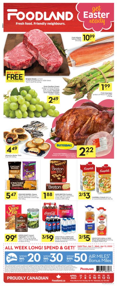 Foodland (ON) Flyer April 7 to 13