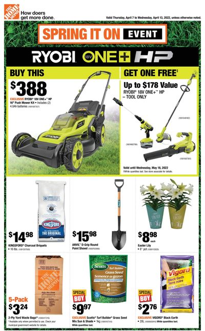 Home Depot (BC) Flyer April 7 to 13
