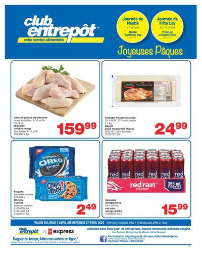 Wholesale Club (QC) Flyer April 7 to 27