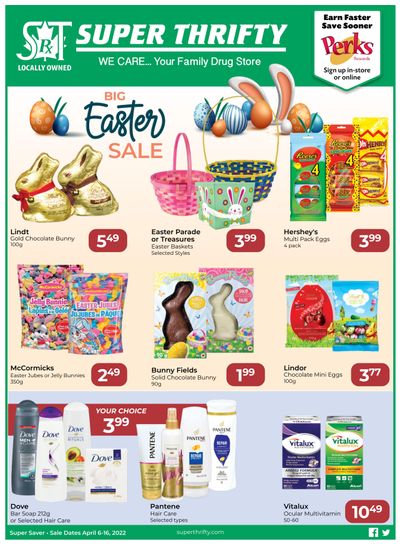Super Thrifty Flyer April 6 to 16