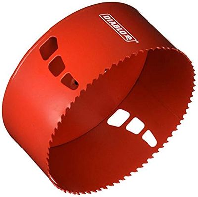 Freud DHS6000 Diablo High Performance Hole Saw Ideal for Drilling Wood, Plastic, Aluminum, Metal and Stainless Steel, 6-Inch X 2-3/8-Inch, Multi $36.99 (Reg $55.09)