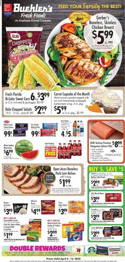 Buehler's (OH) Weekly Ad Flyer April 6 to April 13