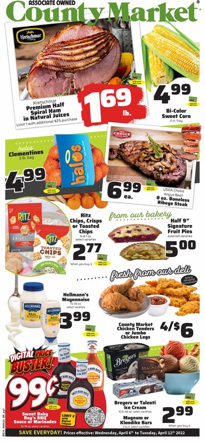 County Market (IL, IN, MO) Weekly Ad Flyer April 6 to April 13