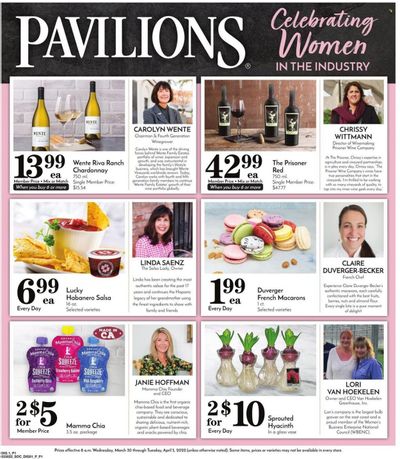 Pavilions (CA) Weekly Ad Flyer April 6 to April 13