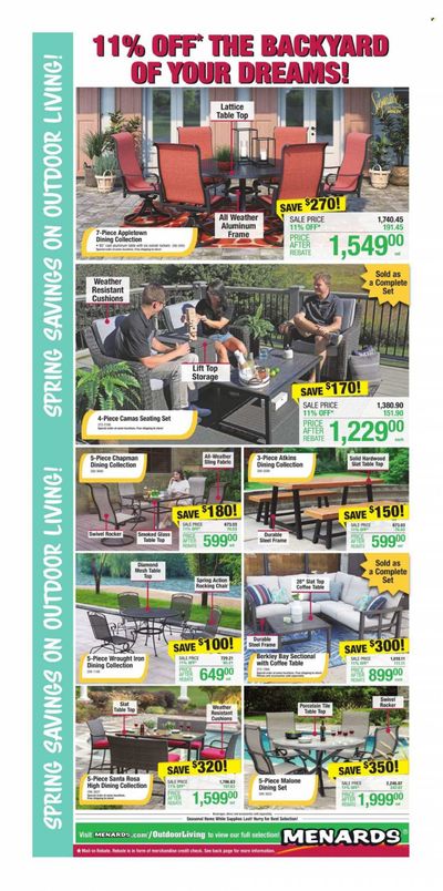 Menards Weekly Ad Flyer April 6 to April 13