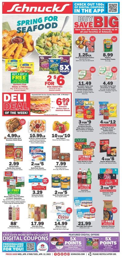 Schnucks (IA, IL, IN, MO) Weekly Ad Flyer April 6 to April 13