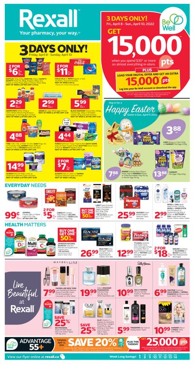 Rexall (West) Flyer April 8 to 14