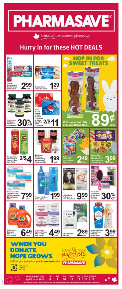 Pharmasave (West) Flyer April 8 to 14