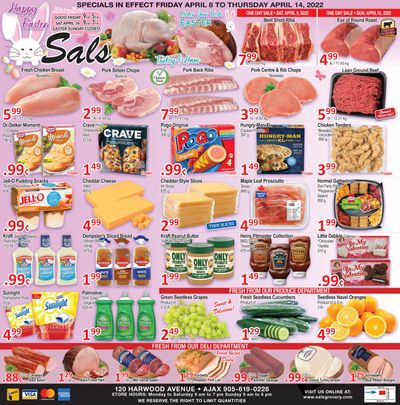 Sal's Grocery Flyer April 8 to 14