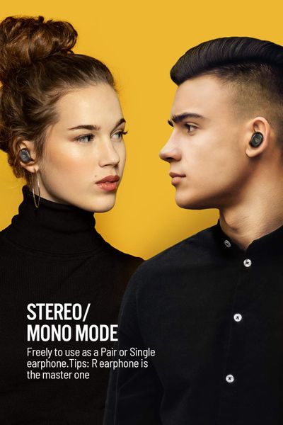 Dudios True Wireless Earbuds, Zeus Ace Bluetooth 5.0 Wireless Headphones Stereo in-Ear Mini Earphone on Sale for at Amazon Canada