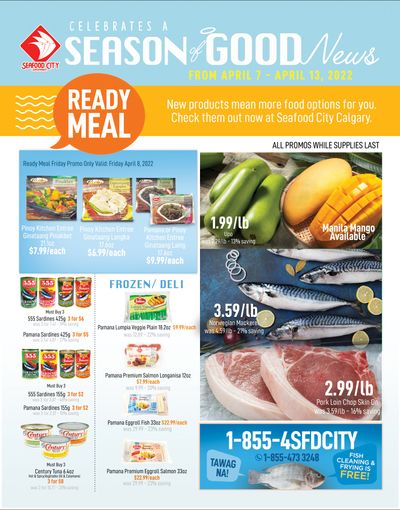 Seafood City Supermarket (West) Flyer April 7 to 13