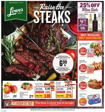 Lowes Foods (NC, SC) Weekly Ad Flyer April 7 to April 14