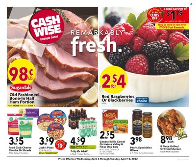 Cash Wise (MN, ND) Weekly Ad Flyer April 7 to April 14