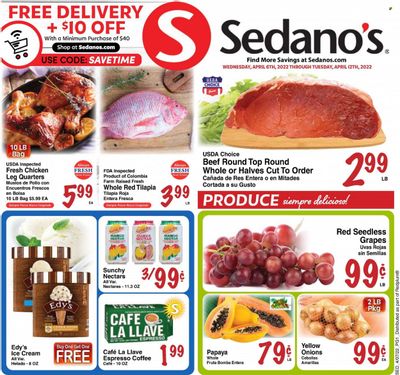 Sedano's (FL) Weekly Ad Flyer April 7 to April 14