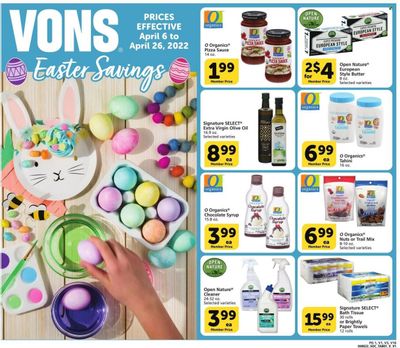 Vons (CA) Weekly Ad Flyer April 7 to April 14