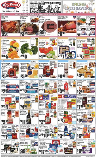 Key Food (NY) Weekly Ad Flyer April 7 to April 14