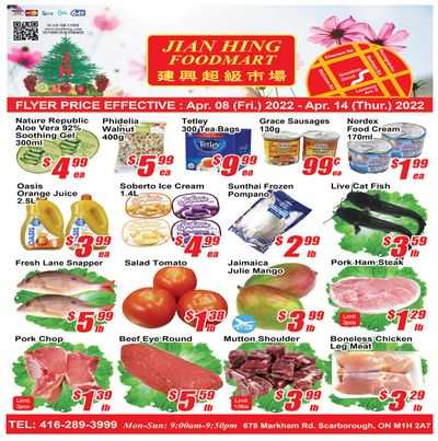 Jian Hing Foodmart (Scarborough) Flyer April 8 to 14