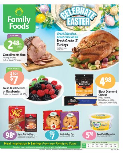 Family Foods Flyer April 8 to 14