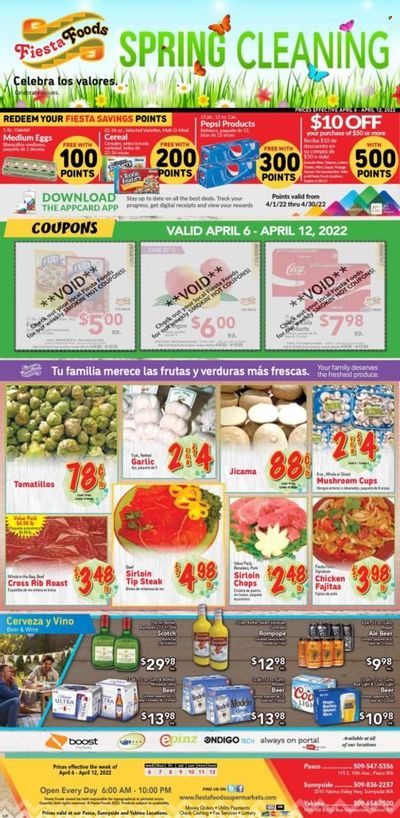 Fiesta Foods SuperMarkets (WA) Weekly Ad Flyer April 7 to April 14