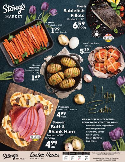 Stong's Market Flyer April 8 to 21
