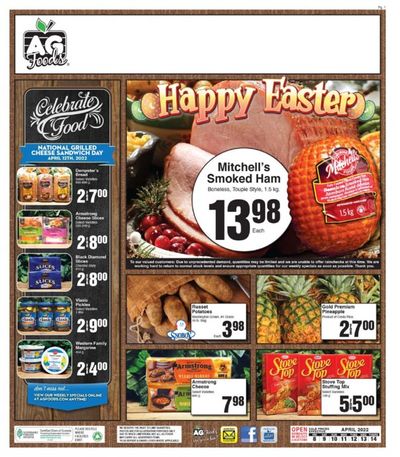 AG Foods Flyer April 8 to 14