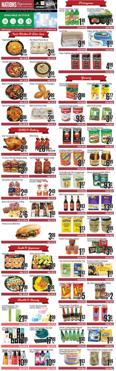 Nations Fresh Foods (Toronto) Flyer April 8 to 14