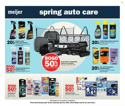 Meijer (IL, IN, KY, MI, OH, WI) Weekly Ad Flyer April 9 to April 16