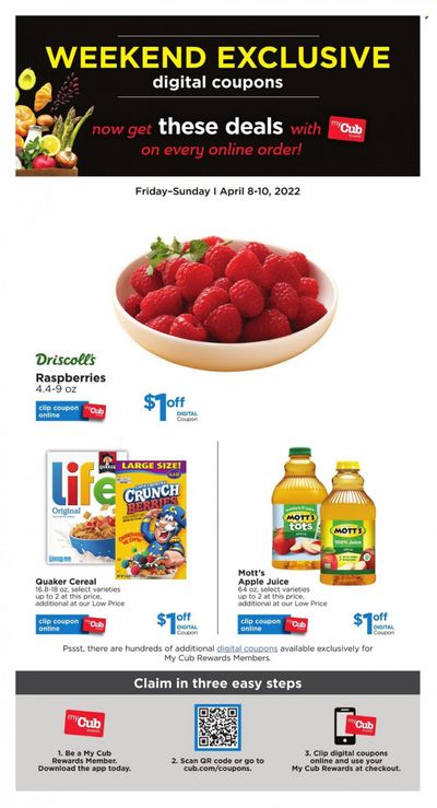 Cub Foods (MN) Weekly Ad Flyer April 9 to April 16