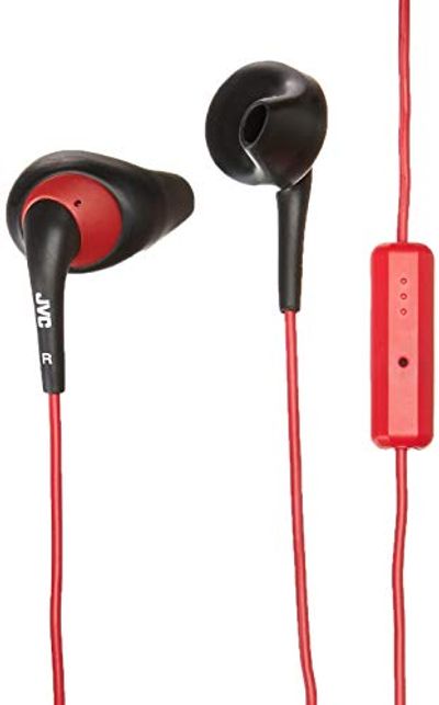 JVC HAENR15B Gumy(R) Sports Earbuds with Microphone (Black) $16.22 (Reg $20.78)