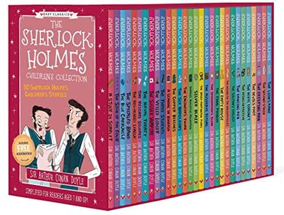 The Sherlock Holmes Children’s Collection: 30 Book Box Set (A Study in Scarlet, The Sign of the Four, The Blue Carbuncle... The Final Problem, The Hound of the Baskervilles) $130.51 (Reg $209.70)