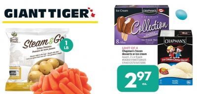 Giant Tiger Canada: Free Chapman’s Ice Cream After Coupon This Week