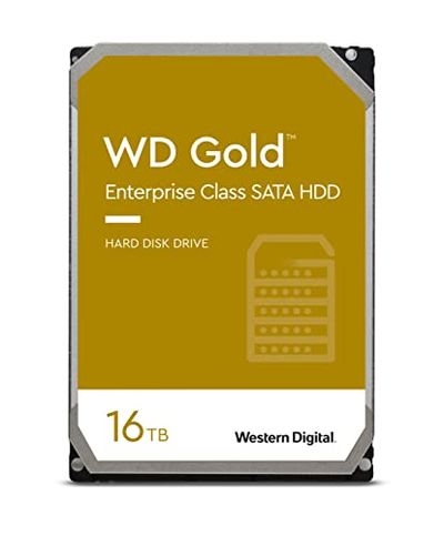 Western Digital 16TB WD Gold Enterprise Class Internal Hard Drive - 7200 RPM Class, SATA 6 Gb/s, 512 MB Cache, 3.5" - WD161KRYZ $425.99 (Reg $529.99)