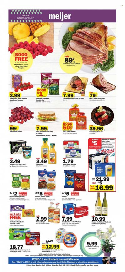 Meijer (OH) Weekly Ad Flyer April 10 to April 17