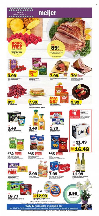 Meijer (WI) Weekly Ad Flyer April 10 to April 17