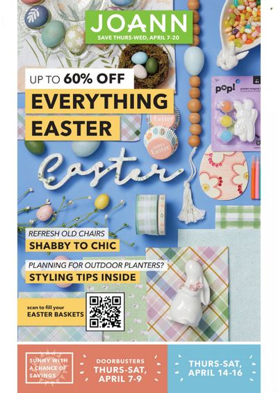 JOANN Weekly Ad Flyer April 10 to April 17