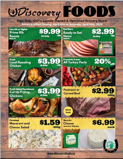 Discovery Foods Flyer April 10 to 16