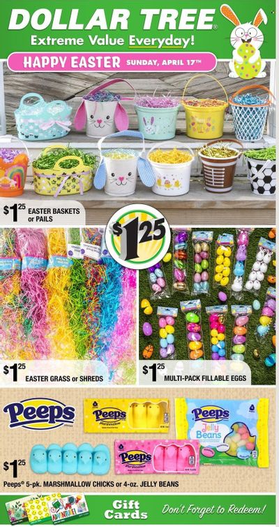 Dollar Tree Weekly Ad Flyer April 10 to April 17