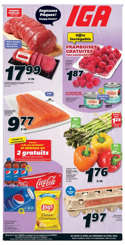 IGA (QC) Flyer April 14 to 20
