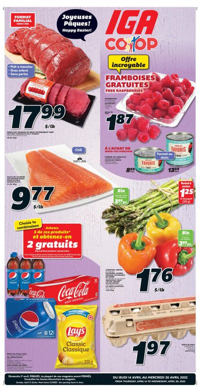 IGA (NB) Flyer April 14 to 20