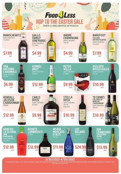 Food 4 Less (CA) Weekly Ad Flyer April 12 to April 19
