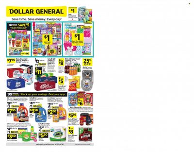 Dollar General (TN) Weekly Ad Flyer April 12 to April 19