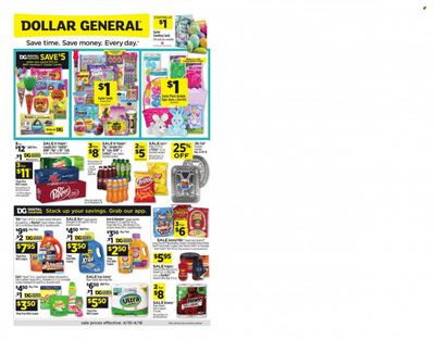 Dollar General (AZ, CO, OR) Weekly Ad Flyer April 12 to April 19