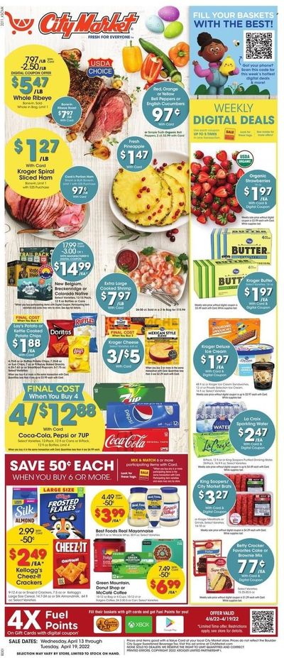 City Market (CO, UT, WY) Weekly Ad Flyer April 12 to April 19