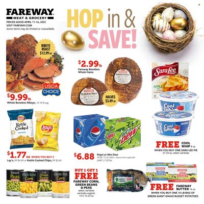 Fareway (IA) Weekly Ad Flyer April 12 to April 19