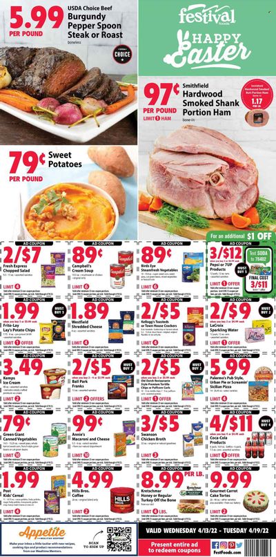 Festival Foods (WI) Weekly Ad Flyer April 12 to April 19
