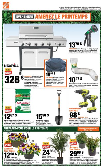 Home Depot (QC) Flyer April 14 to 20