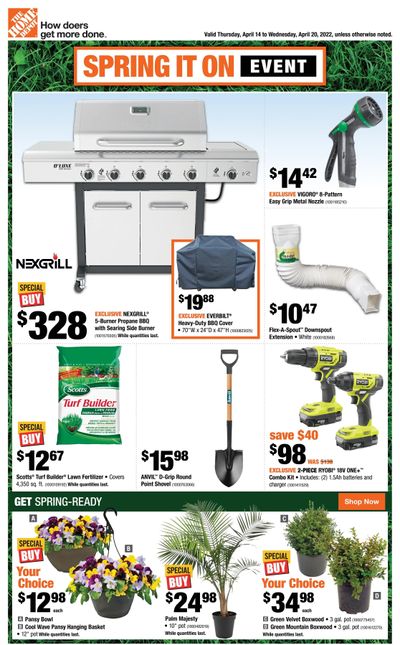 Home Depot (ON) Flyer April 14 to 20