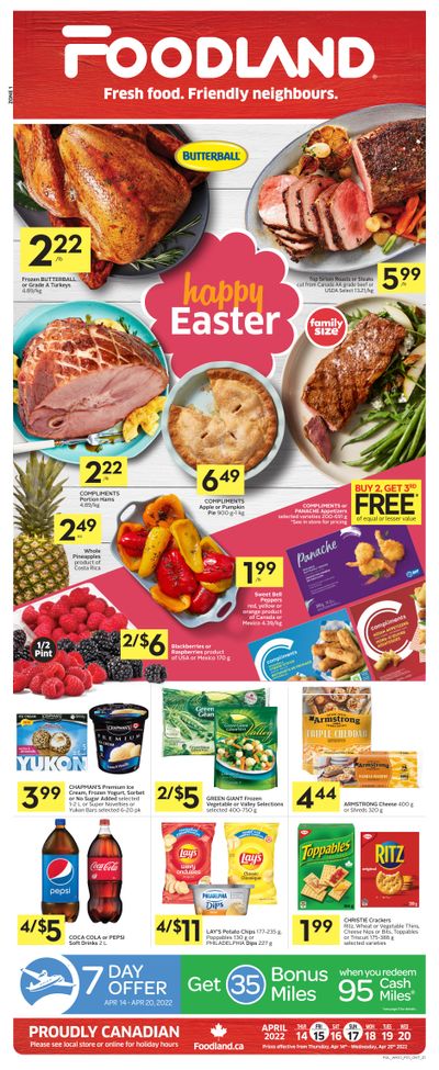 Foodland (ON) Flyer April 14 to 20