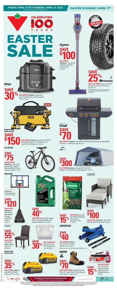 Canadian Tire (ON) Flyer April 15 to 21